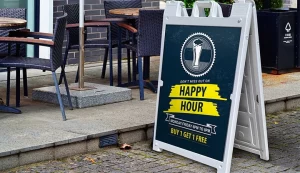 Creating Effective A-Frame Signs