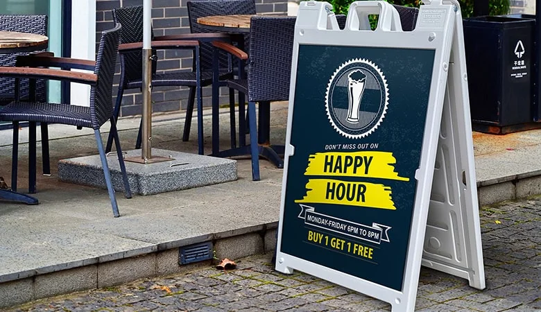 Creating Effective A-Frame Signs