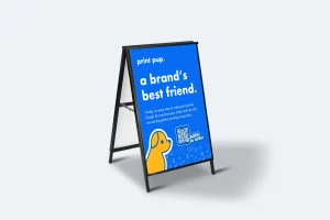 Tips for creating impactful A-frame signs